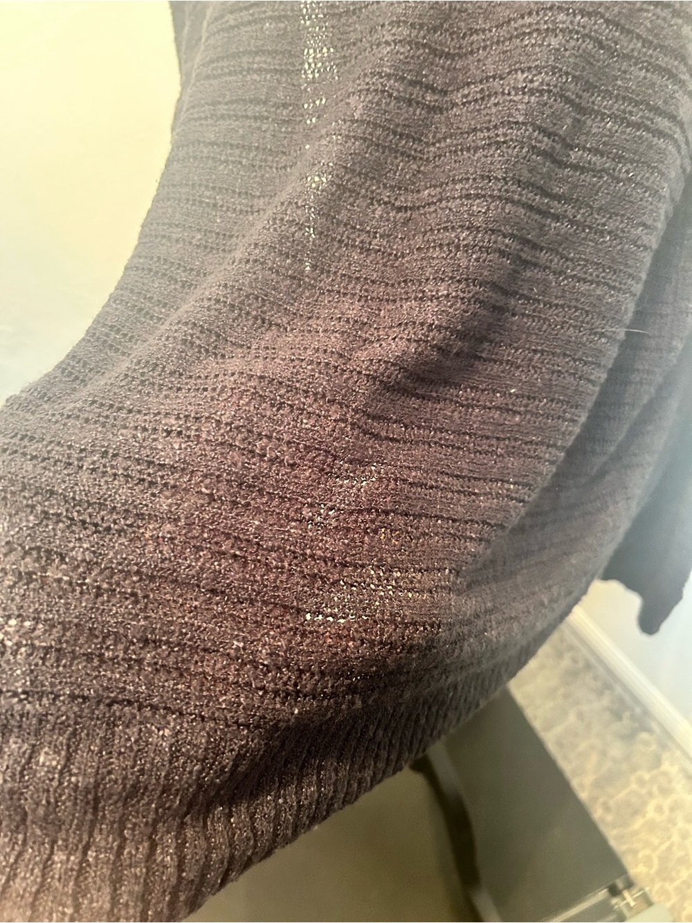 Maurices Black Open-Front Women's Cardigan - Picture 5 of 5
